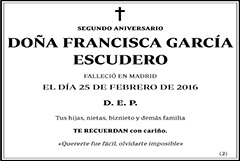 Francisca García Escudero